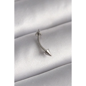 Erb 316L Çelik Gümüş Renk Çivi Model Piercing