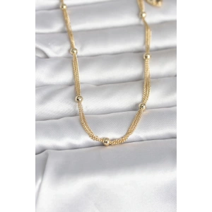 Erb CM 14K Gold Renk Topçuk Model 60 Cm Kadın Kolye