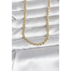 Erb CM 14K Gold Renk Zincir Model 60 Cm Kadın Kolye