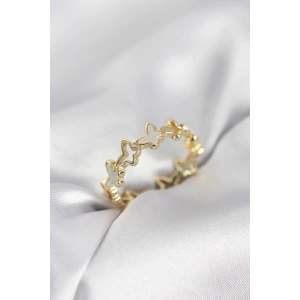 Erb Gold Renk Kelebek Model Pirinç Kadın Yüzük