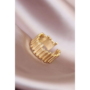Erb Gold Renk Metal Ayarlamalı Kadın Yüzük