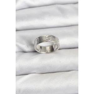 Erb Gümüş Renk Model Kadın Yüzük