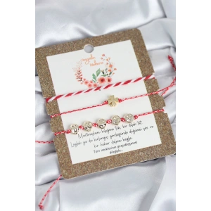 Erb Marteniçka Bileklik 3'lü Yonca Model