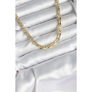 Erb Pirinç Gold Renk 60 Cm Zincir Kadın Kolye