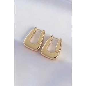 Erb Pirinç Gold Renk Kalın Küpe