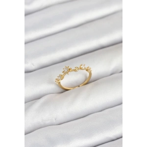 Erb Pirinç Gold Renk Manifest Kadın Yüzük