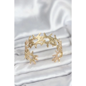 Erb Pirinç Gold Renk Vintage Kadın Bileklik