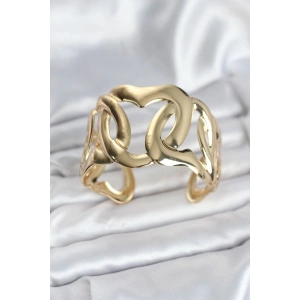 Erb Pirinç Gold Renk Vintage Kadın Bileklik