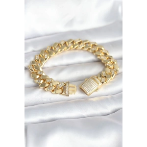 Erb Pirinç Gold Renk VIP Exclusive Seri Gurmet Model Kadın Bileklik
