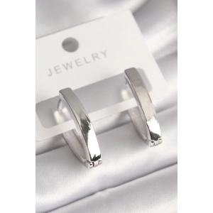 Erb Pirinç Gümüş Renk Kadın Küpe