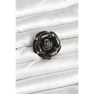 Erb Siyah Gül Model Broş