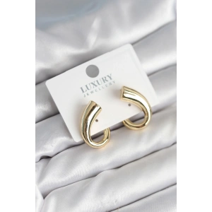 Erb Vintage Model Gold Renk Kadın Küpe