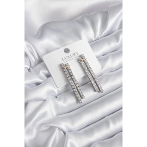 Erb VIP Seri Zirkon Taşlı Su Yolu Kadın Küpe