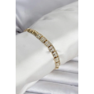 Erb Xuping Zirkon Taşlı Gold Renk Kadın Bileklik