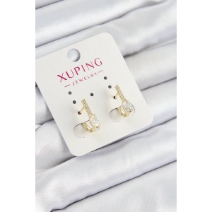 Erb Xuping Zirkon Taşlı I Model Gold Renk Kadın Küpe