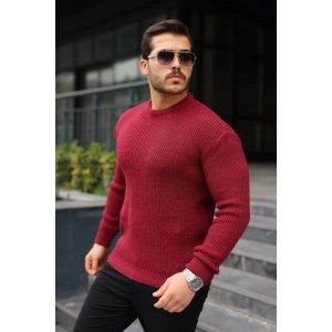 Erkek Bisiklet Yaka Örme Kazak