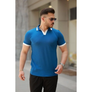 Erkek Hemşire Yaka Kısa Kollu Tişört