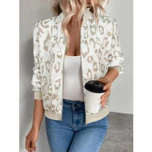 Kadın Uzun Kollu önden Fermuarlı Modal Ceket