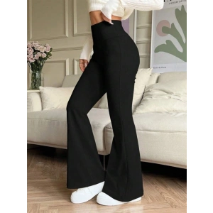 Kadın Yüksek Bel Ispanyol Paçalı Pantolon Tayt