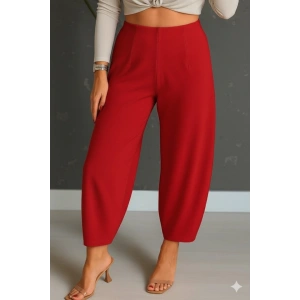 Kadın Yüksek Bel Krep Pantolon