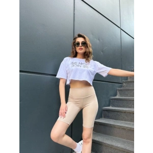 Kadın Yüksek Ben Toparlayıcı Sort Tayt