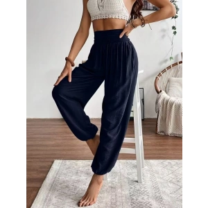 Kadın Yüksel Bel Yoğun Büzgü Detaylı Aerobin Pantolon