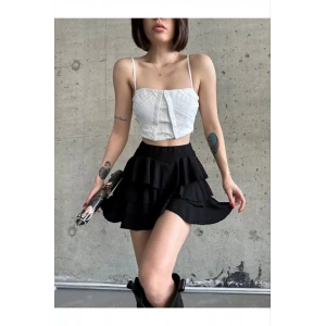 Mykonos Basic Etek - Siyah