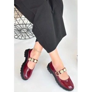 Okira Bordo Rugan Oxford Ayakkabı