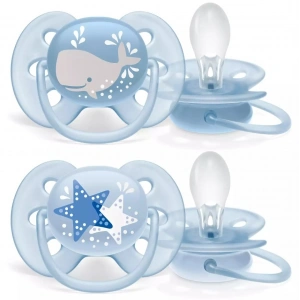 Philips Avent Ultra Soft Emzik 6-18 Ay 2li Erkek SCF223/03