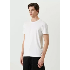 Unisex Basic Bisiklet Yaka Regular T-Shirt - Beyaz