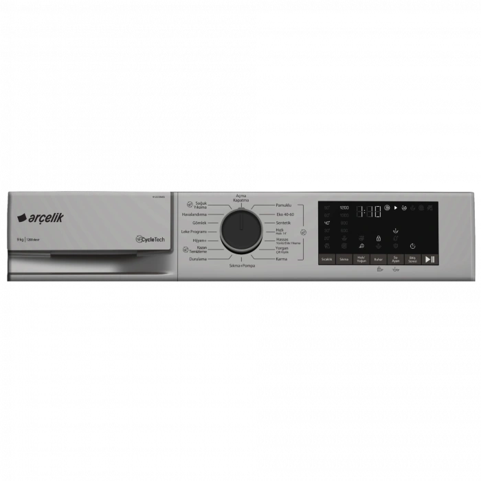 Arçelik 9120 DMXS 9 Kg Çamaşır Makinesi