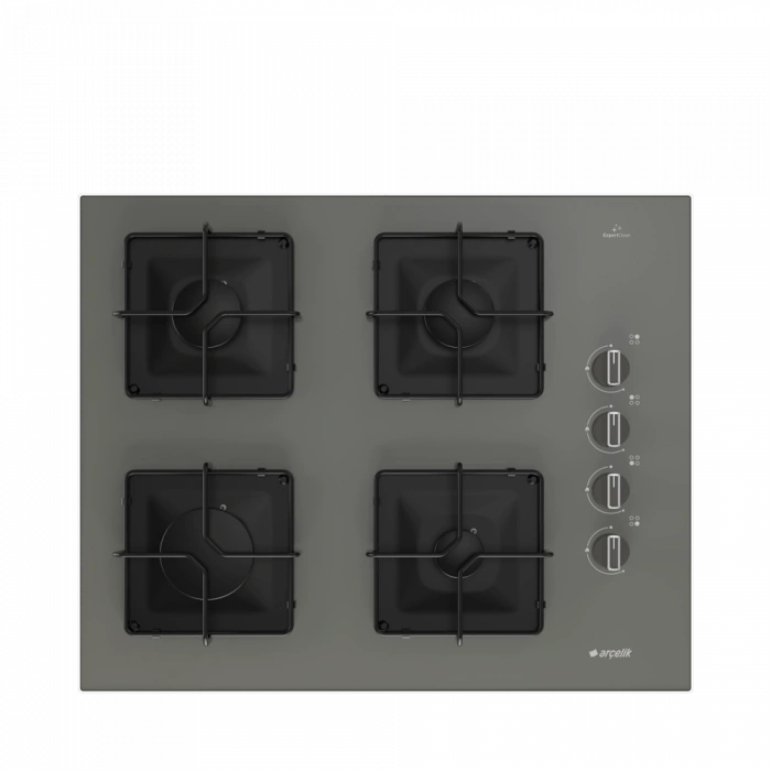 Arçelik OCD K 651 EG GRİ Ankastre Ocak