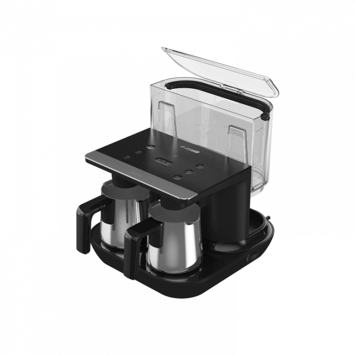 Arçelik Tkm 9961 S Siyah Çelik İkili Türk Kahve Makinesi