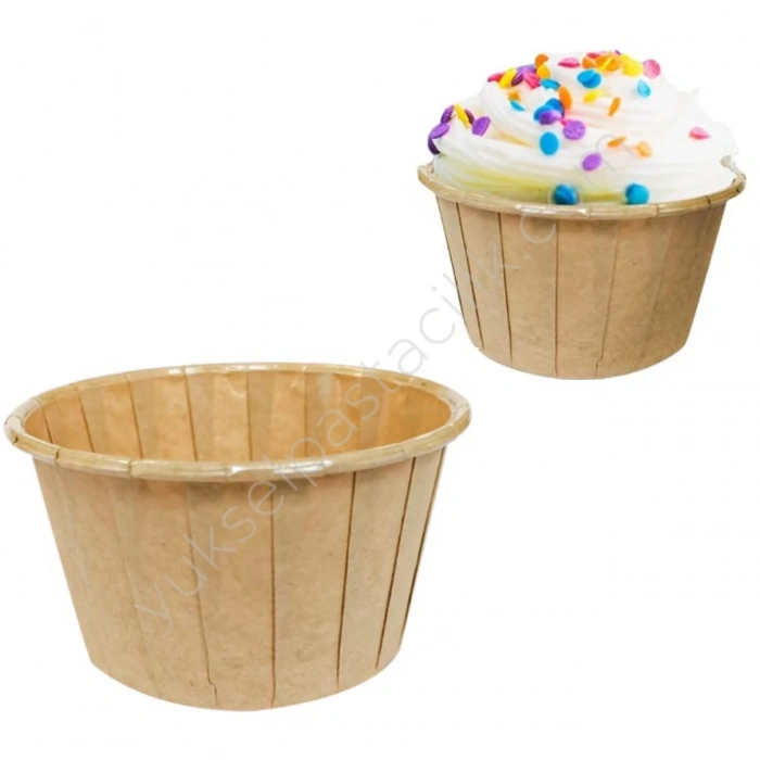 MUFFİN KEK KAPSÜLÜ BÜYÜK BOY (KRAFT) K26