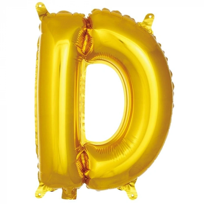 D- HARF 40 İNC GOLD RENK BALON 100 CM