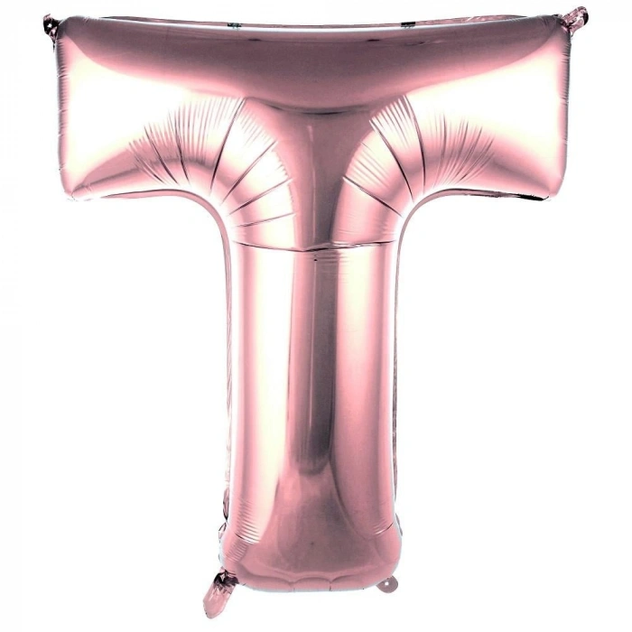 T- HARF 40 İNC ROSE GOLD RENK BALON 100 CM