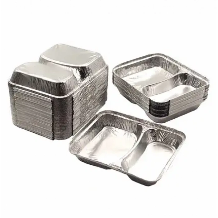 ALÜMİNYUM 2 GÖZLÜ KASE