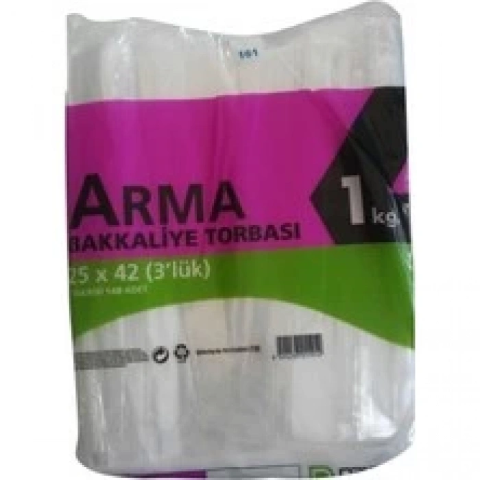 ARMA BAKKALİYE TORBASI (ÜÇLÜK)