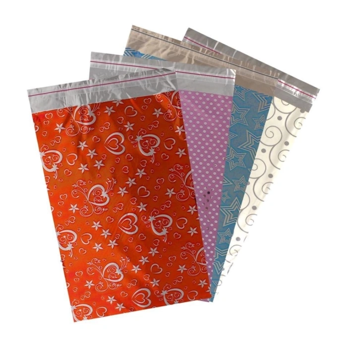 BANTLI DESENLİ METALİZE HEDİYE POŞETİ 50x70CM