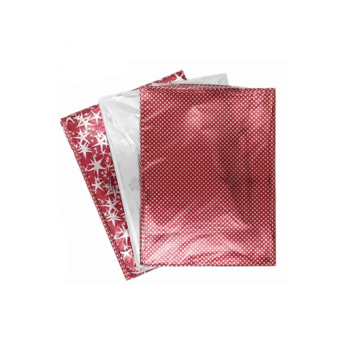 BANTSIZ DESENLİ METALİZE HEDİYE POŞETİ 50x70CM