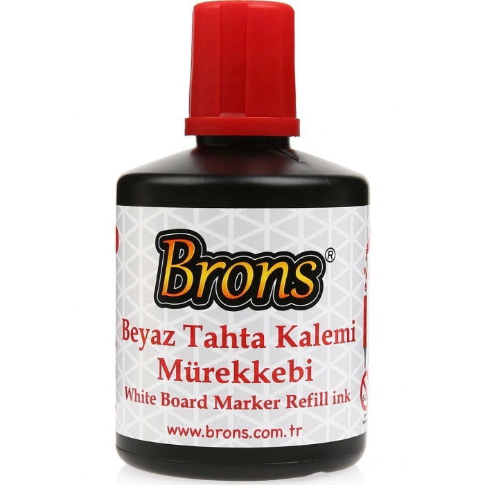 Brons Tahta Kalemi Mürekkebi 30 cc Kırmızı
