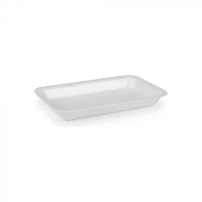 Köpük Tabak Beyaz Yarımlık 250li