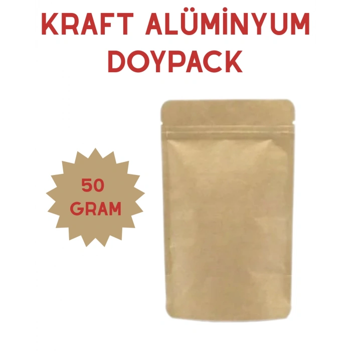 KRAFT ALÜMİNYUM DOYPACK 8.5*14.5 CM