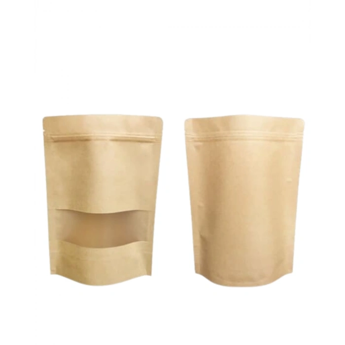 KRAFT DAR PENCERELİ DOYPACK 13*22.5 CM