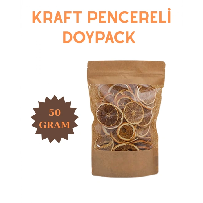 KRAFT GENİŞ PENCERELİ DOYPACK 8.5*14.5
