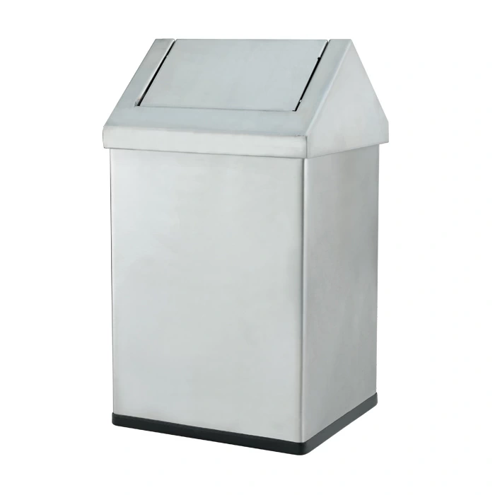 KROM ÇATI (SALLANIR) KAPAKLI ÇÖP KOVASI 6 LT.