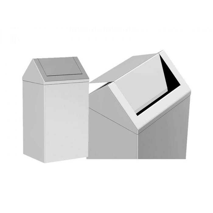 KROM ÇATI (SALLANIR) KAPAKLI ÇÖP KOVASI 6 LT.