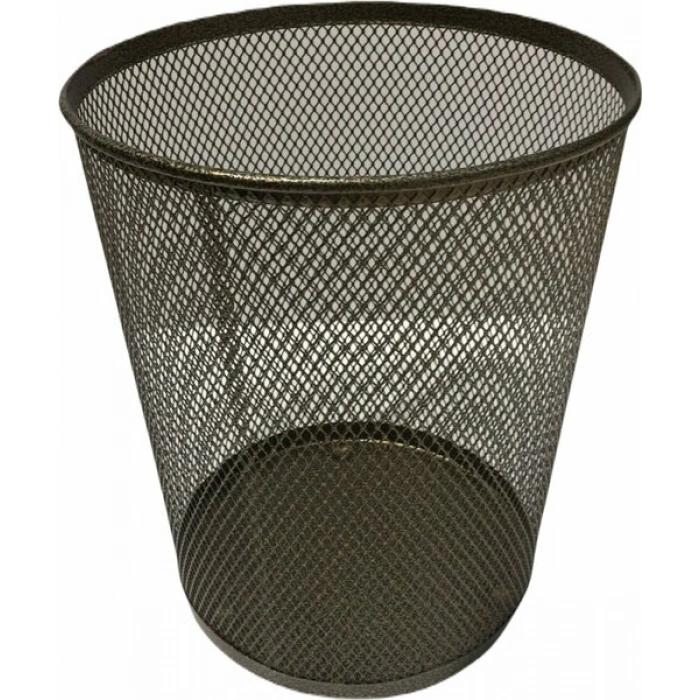 KROM DELİKLİ ÇÖP KOVASI