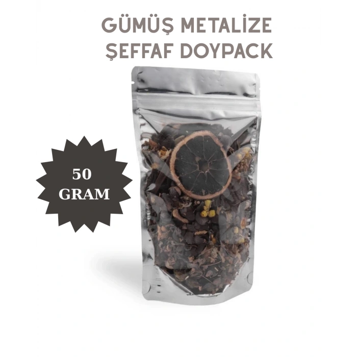 METALİZE ŞEFFAF DOYPACK 8.8*14.5