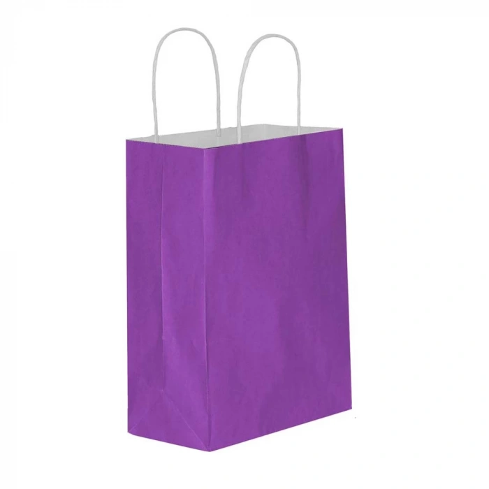 MOR KRAFT ÇANTA (BÜYÜK BOY)